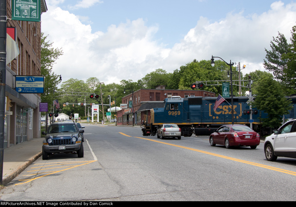 Passing through Town